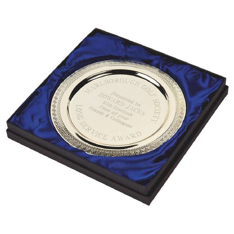 Silver Plated Salver (In Presentation Case)