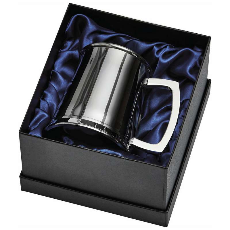 1 Pint Stainless Steel Tankard in Presentation Case