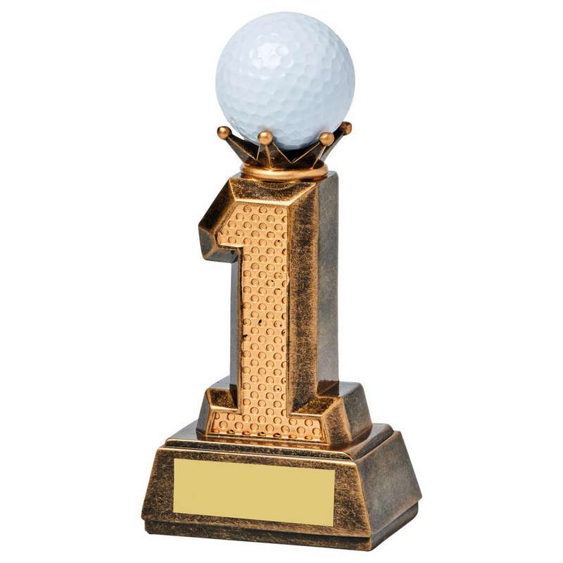 Resin Hole in One Golf Trophy (Ball not Included)