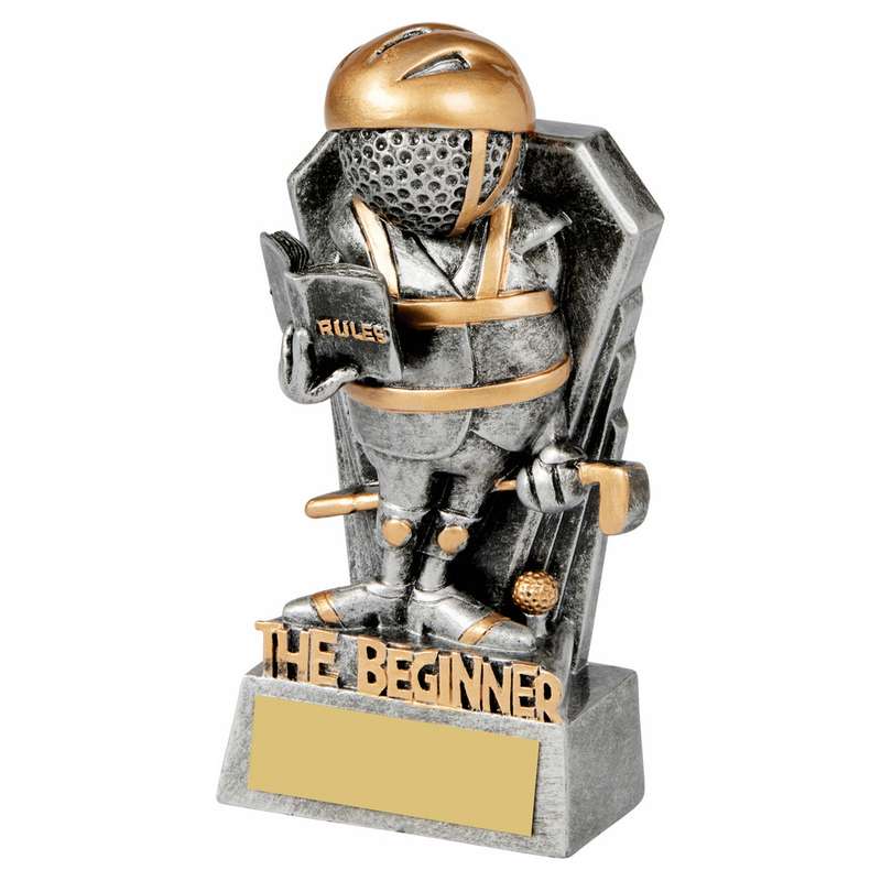 Antique Silver Golf Ball Head – THE BEGINNER