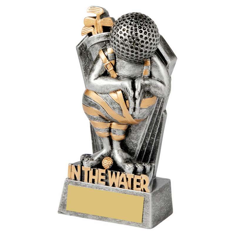 Antique Silver Golf Ball Head – IN THE WATER