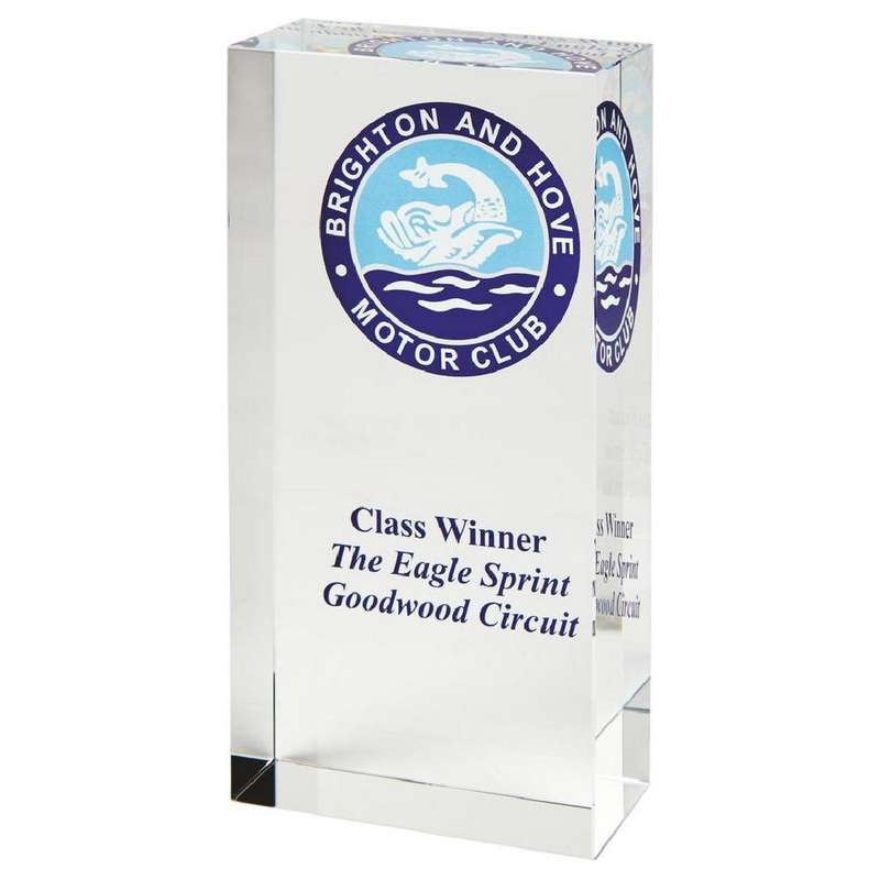 Crystal Block for Colour Printing (In Pres Case)