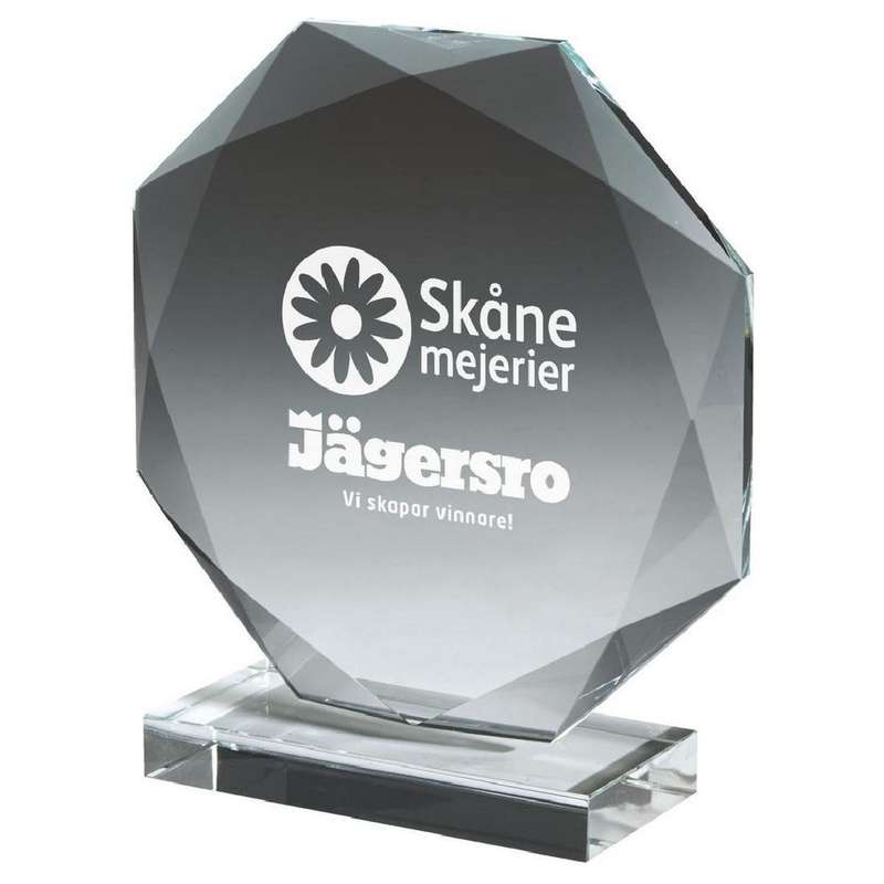 Crystal Octagon Award (In Presentation Case)