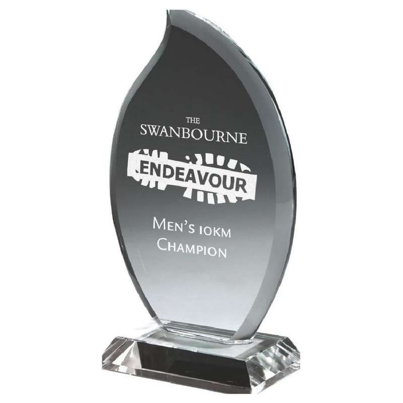 Clear Glass Flame Stand (In Presentation Case)