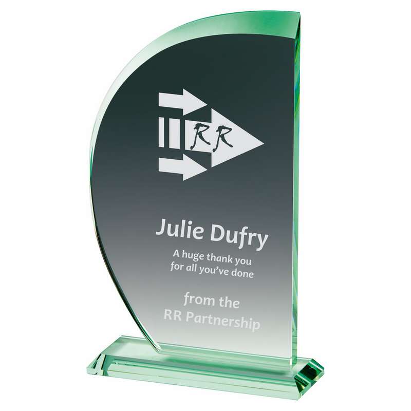 Jade Glass "Sail" ( in Presentation Case)