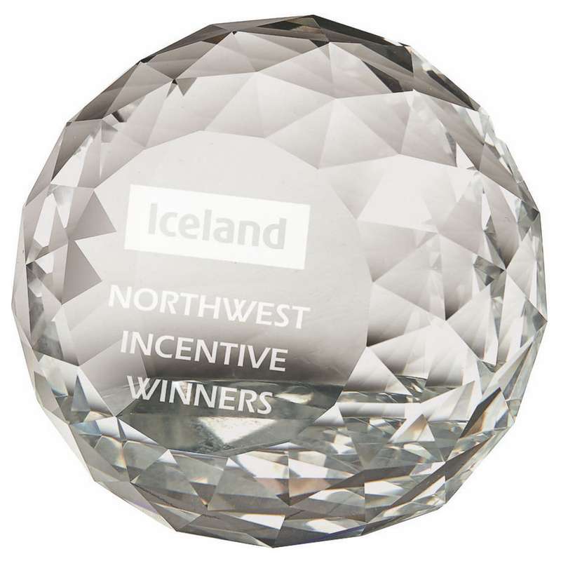 Crystal Maze Paperweight Award (In Presentation Case)