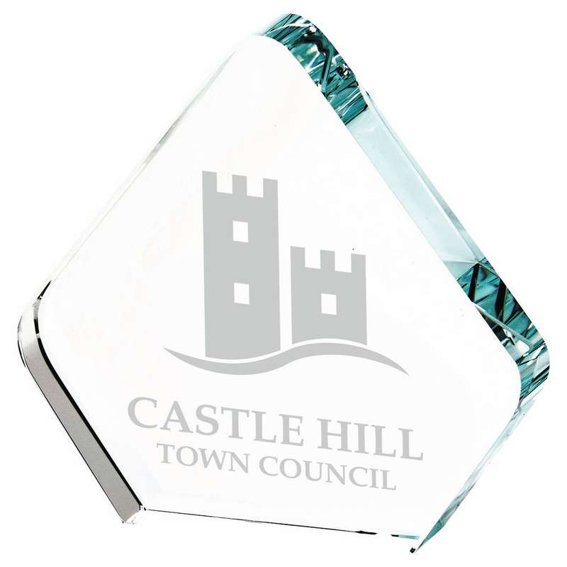 Clear Glass Mini Point Shape