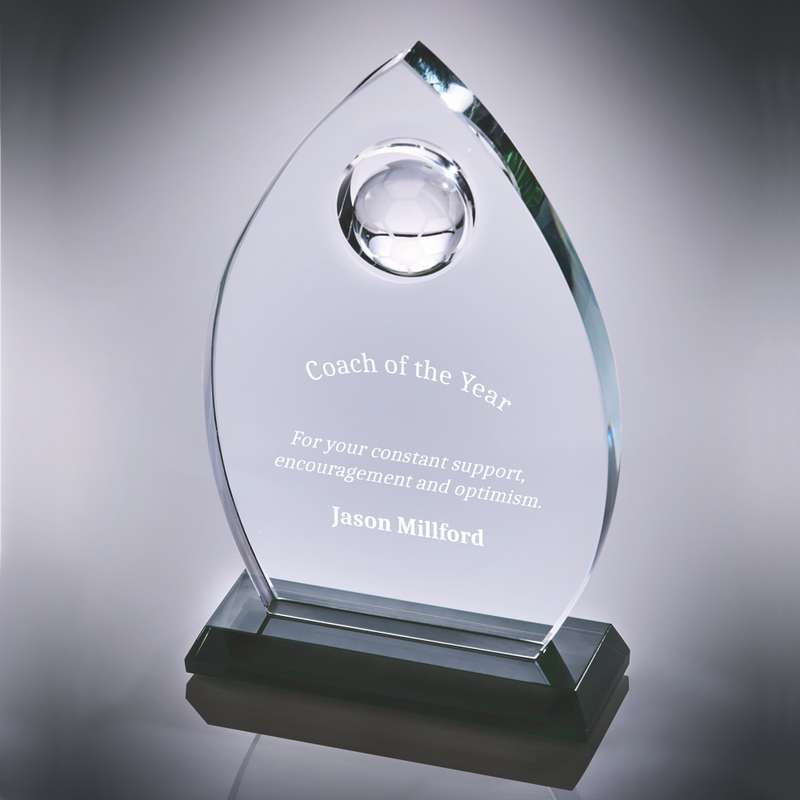 Football Crystal Stand