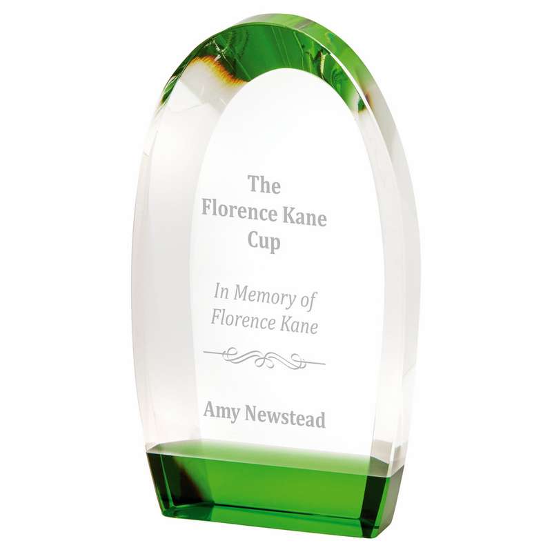 Green and Clear Stand