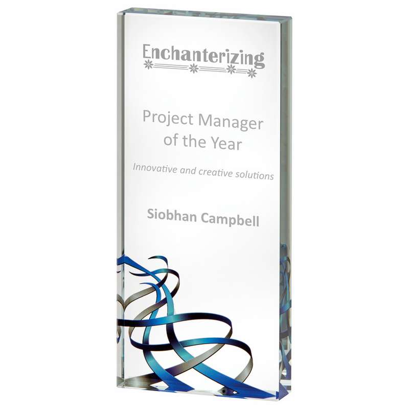 Blue Ribbon Glass Block