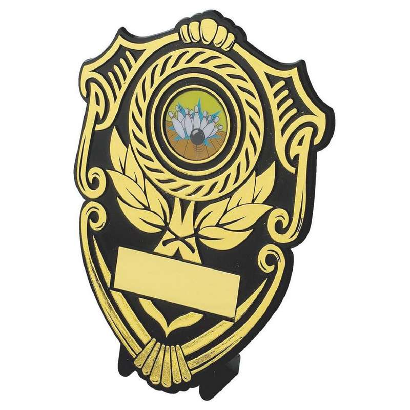 Black Plastic Shield Award