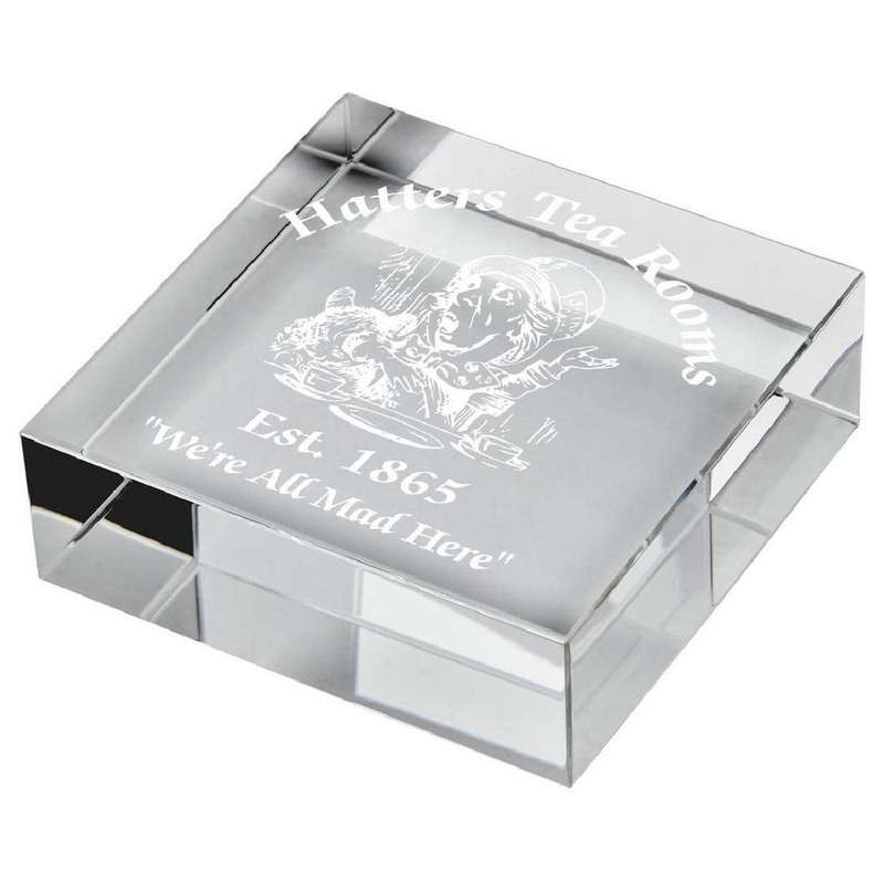 Crystal Block Paperweight Award (In Presentation Case)