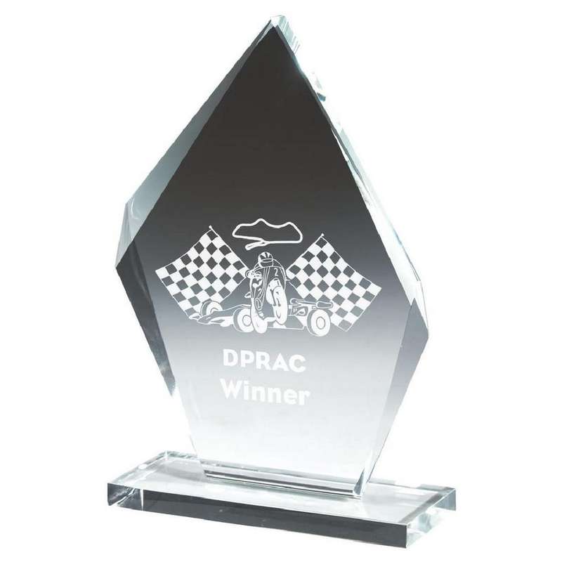 Crystal Iceberg Stand Award (In Presentation Case)